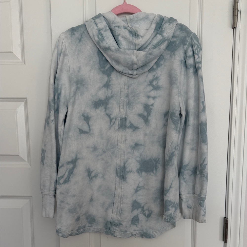 American Rag Blue Tie-Dye Hoodie - Picture 2 of 5